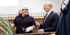 Governor Wolf announces funding to support new manufacturing training
